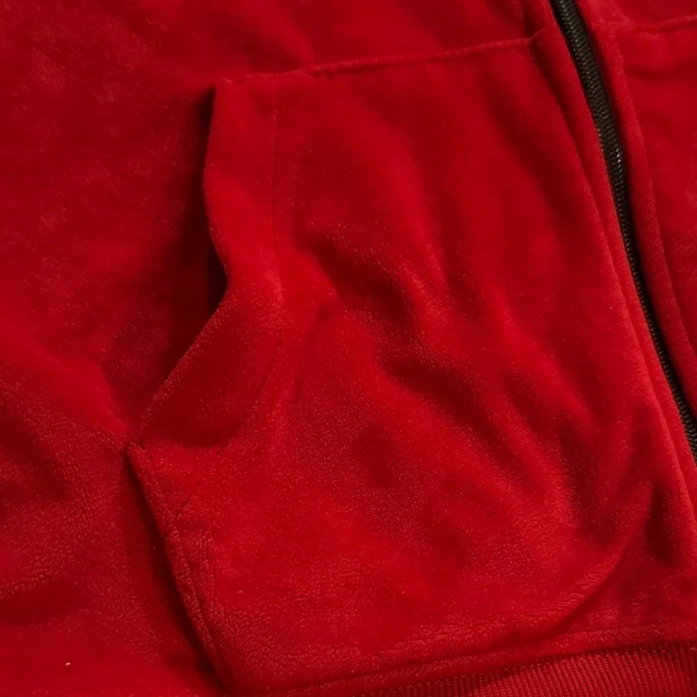 Jordan velvet Hoodie with Black Logo